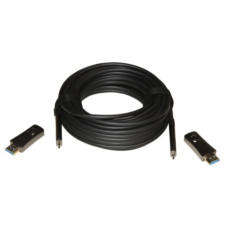 CAVO HDMI® AOC FIBRA OTTICA MT 40 CON CONNETTORI STACCABILI