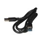 HUB 4 PORTE USB 3.0 CON ALIMENTATORE