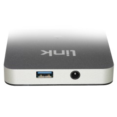 HUB 4 PORTE USB 3.0 CON ALIMENTATORE