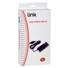 HUB 4 PORTE USB 2.0