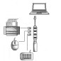 HUB 4 PORTE USB 3.0 CON CAVO CM 15 HUB 4 PORTE USB 3.0 CON CAVO CM 15