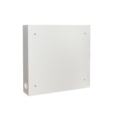 ARMADIO A MURO PER LAPTOP CON CHIUSURA A CHIAVE COLORE GRIGIO