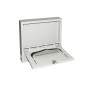 ARMADIO A MURO PER LAPTOP CON CHIUSURA A CHIAVE COLORE GRIGIO ARMADIO A MURO PER LAPTOP CON CHIUSURA A CHIAVE COLORE GRIGIO