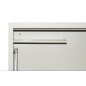 ARMADIO A MURO PER LAPTOP CON CHIUSURA A CHIAVE COLORE GRIGIO CON PISTONI