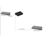 MEDIA CONVERTER RJ45 - FIBRA OTTICA SC 10/100/1000 MULTIMODE 850NM
