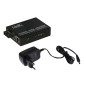 MEDIA CONVERTER RJ45 - FIBRA OTTICA SC 10/100/1000 MULTIMODE 850NM