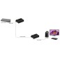 MEDIA CONVERTER RJ45 - FIBRA OTTICA SC 10/100/1000 MULTIMODE 850NM