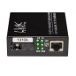 COPPIA MEDIA CONVERTER 10/100BASE-T A 100BASE-FX SINGLEMODE WDM SINGOLA FIBRA BIDIREZIONALE 1310/1550NM