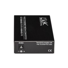COPPIA MEDIA CONVERTER 10/100BASE-T A 100BASE-FX SINGLEMODE WDM SINGOLA FIBRA BIDIREZIONALE 1310/1550NM