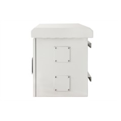 ARMADIO 19" 6U ESTERNO IP66 INSTALLAZIONE SU PALO CON VENTOLE