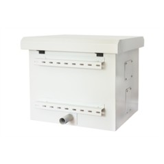 ARMADIO 19" 6U ESTERNO IP66 INSTALLAZIONE SU PALO CON VENTOLE