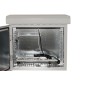 ARMADIO 19" 6U ESTERNO IP66 INSTALLAZIONE SU PALO CON VENTOLE ARMADIO 19" 6U ESTERNO IP66 INSTALLAZIONE SU PALO CON VENTOLE