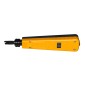 ATTREZZO REGOLABILE INSERIMENTO CAVI IN MODULI JACK PER RETI TIPO 110 TERMINAL BLOCK E JACK KEYSTONE IN METALLO
