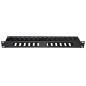 PANNELLO GUIDACAVI PER ARMADI RACK 19" 1U A GABBIA NERO 483X42X70 MM IN METALLO