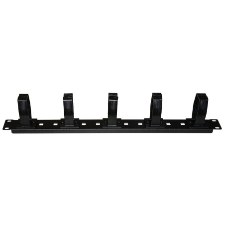 PANNELLO GUIDACAVI 19" PER GANCI SMONTABILI COLORE NERO