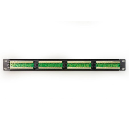 PANNELLO PATCH 24 PORTE 19" UTP CATEGORIA 5E MORSETTIERA TIPO 110 IDC