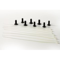 PANNELLO PATCH 19" NON SCHERMATO UTP 24 PORTE 8 POLI RJ45 PER RETI CATEGORIA 5E NERO