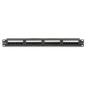 PANNELLO PATCH 19" NON SCHERMATO UTP 24 PORTE 8 POLI RJ45 PER RETI CATEGORIA 5E