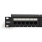 PANNELLO PATCH 19" NON SCHERMATO UTP 24 PORTE 8 POLI RJ45 PER RETI CATEGORIA 5E