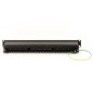 PANNELLO PATCH PER RETI CON 24 PORTE RJ45 CAT 6 SCHERMATO 19" COLORE NERO