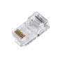 CONFEZIONE 10 CONNETTORI 8 POLI CAT 5E UTP NON SCHERMATI PER CAVO FLESSIBILE