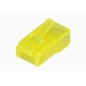 CONFEZIONE 100 CONNETTORI 8 POLI CAT 5E UTP NON SCHERMATO RJ45 GIALLO PER CAVO FLESSIBILE