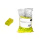 CONFEZIONE 100 CONNETTORI 8 POLI CAT 5E UTP NON SCHERMATO RJ45 GIALLO PER CAVO FLESSIBILE