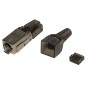 CONNETTORE 8 POLI CAT 6A SCHERMATO RJ45 TOOLESS