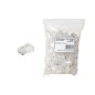 CONFEZIONE 100 CONNETTORI 8 POLI CAT 6 UTP NON SCHERMATO RJ45 CON FORI PER AGEVOLARE INSERIMENTO CAVI PER CAVO FLESSIBILE