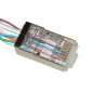 CONFEZIONE 100 CONNETTORI 8 POLI CAT 6 SCHERMATO RJ45 CON INSERTO PER CAVO FLESSIBILE