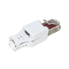 CONNETTORE 8 POLI CAT 6 UTP NON SCHERMATO RJ45 TOOLESS