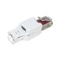 CONNETTORE 8 POLI CAT 6 UTP NON SCHERMATO RJ45 TOOLESS