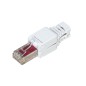 CONNETTORE 8 POLI CAT 6 UTP NON SCHERMATO RJ45 TOOLESS
