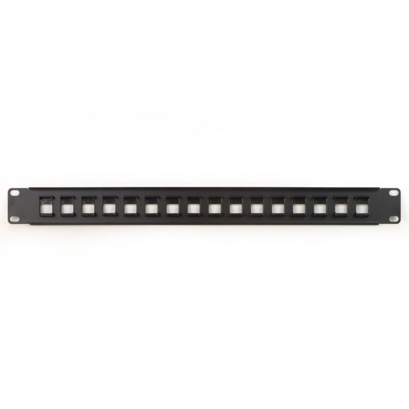 PANNELLO PATCH VUOTO COLORE NERO 16 PORTE