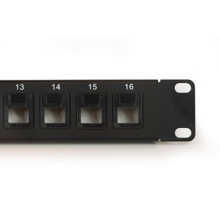 PANNELLO PATCH VUOTO COLORE NERO 16 PORTE