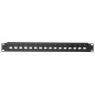 PANNELLO PATCH VUOTO COLORE NERO 16 PORTE