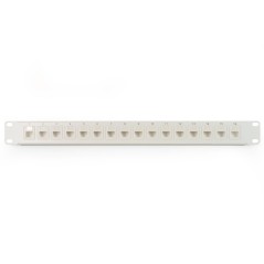 PANNELLO PATCH VUOTO COLORE GRIGIO 16 PORTE