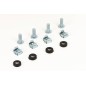 PANNELLO PATCH VUOTO COLORE GRIGIO 16 PORTE