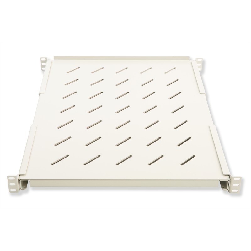 RIPIANO ALLUNGABILE DA 560 A1023 MM PER ARMADI RACK 19" FINO A 1000 MM COLORE GRIGIO CHIARO