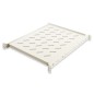 RIPIANO ALLUNGABILE DA 560 A1023 MM PER ARMADI RACK 19" FINO A 1000 MM COLORE GRIGIO CHIARO