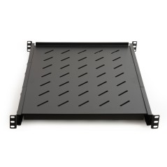 RIPIANO ALLUNGABILE DA 560 A1023 MM PER ARMADI RACK 19" FINO A 1000 MM COLORE NERO