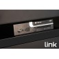 RIPIANO ALLUNGABILE DA 560 A1023 MM PER ARMADI RACK 19" FINO A 1000 MM COLORE NERO