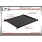 RIPIANO ALLUNGABILE DA 560 A1023 MM PER ARMADI RACK 19" FINO A 1000 MM COLORE NERO