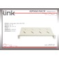 RIPIANO PER ARMADIO 19" 1 UNITA' PROFONDITA' 150 MM. (UNIVERSALE) COLORE GRIGIO