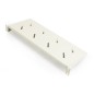 RIPIANO PER ARMADIO 19" 1 UNITA' PROFONDITA' 150 MM. (UNIVERSALE) COLORE GRIGIO