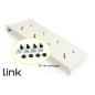 RIPIANO PER ARMADIO 19" 1 UNITA' PROFONDITA' 150 MM. (UNIVERSALE) COLORE GRIGIO