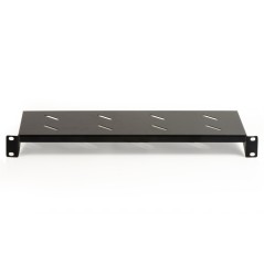 RIPIANO PER ARMADIO 19" 1 UNITA' PROFONDITA' 150 MM. (UNIVERSALE) COLORE NERO