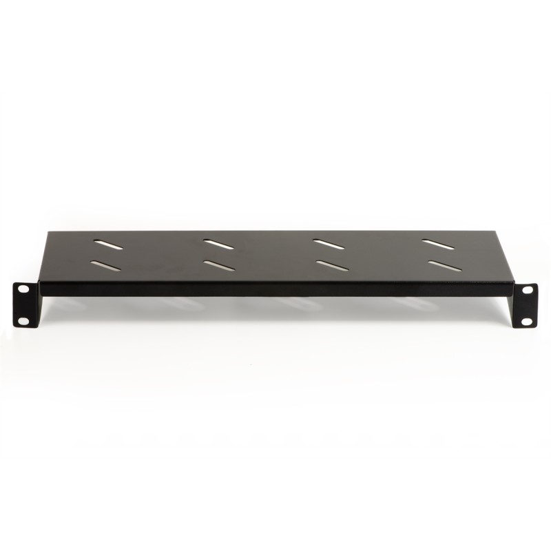 RIPIANO PER ARMADIO 19" 1 UNITA' PROFONDITA' 150 MM. (UNIVERSALE) COLORE NERO