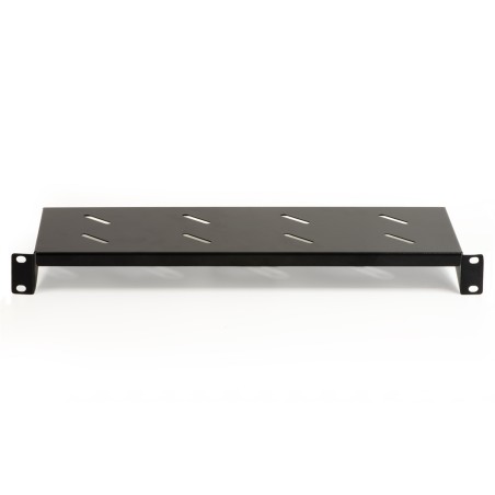 RIPIANO PER ARMADIO 19" 1 UNITA' PROFONDITA' 150 MM. (UNIVERSALE) COLORE NERO