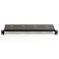 RIPIANO PER ARMADIO 19" 1 UNITA' PROFONDITA' 150 MM. (UNIVERSALE) COLORE NERO